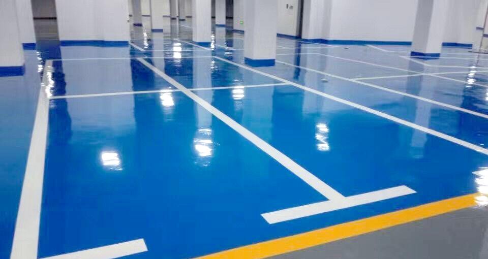 水性环氧地坪漆的色彩魔法